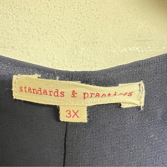 New Standards & Practices Short Sleeve Wrap Maxi Dress - Picture 7 of 7